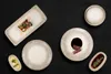 By Bone Plat de service - Misis - Porcelaine - 15 x 8,5 cm Voir les images du produit 2