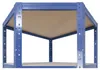 shelfplaza HOME 180x70x45 cm Eckregal in blau mit 5 Böden Produktbild-Vorschau 2