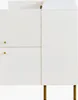 Sweiko Buffet blanc moderne en MDF avec poignées en alliage Voir les images du produit 14