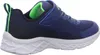 Side view of a single blue and green athletic shoe. Produktbild-Vorschau