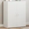 Möbel Aktenschrank Weiß 60x32x77,5 cm Holzwerkstoff - Produktbild-Vorschau 1