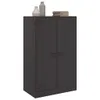 vidaXL Sideboard noir 67x39x107 cm acier Voir les images du produit 5
