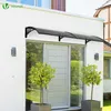 VOUNOT® Vordach für Haustür, 200 x 80 cm Pultbogenvordach Produktbild-Vorschau 2