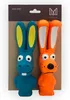 FIFI FAFU Giocattolo Cane Coniglio Lattice Morbido Squeaker Anteprima dell’immagine prodotto 2
