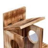 Relaxdays Eichhörnchen Futterhaus, Holz, 2 Eingänge & Produktbild-Vorschau 7