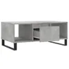 vidaXL Konferenčný stolík Concrete Grey 90x50x36,5 cm Drevo Náhľad obrázku produktu 1