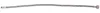 Aqualine Flexibler Schlauch, Edelstahl M10x1/2", 60 cm Produktbild-Vorschau 3