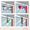 Design Stabiler Fensterhaken für Deko - für Fensterdicke Produktbild-Vorschau 8