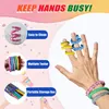 6 Stück Fidget Toys Sensorik Stick, Silikon Sensory Produktbild-Vorschau 3