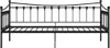 vidaXL Rozkládací pohovka Rám postele černý kov 90x200 cm Náhled obrázku produktu 4