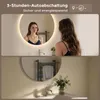 Badspiegel mit Beleuchtung Rund 80 cm, S'AFIELINA LED Produktbild-Vorschau 11
