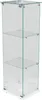 UnboxG Glasvitrine Standvitrine Weiß mit LED- 123.3 x 35 x Produktbild-Vorschau 13