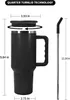 40oz 1200ml Thermobecher mit Griff und Stroh, 304 Produktbild-Vorschau 4