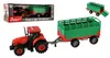 Traktor Zetor s 36 cm dlhým plastovým prívesom, poháňaný Náhľad obrázku produktu 1