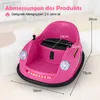 COSTWAY 12V Autoscooter Kinder, Elektro Bumper Car Produktbild-Vorschau 7