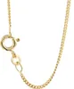 Goldkette Panzerkette Länge 60cm - Breite 1,4mm - 333-8 Produktbild-Vorschau 3