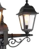 Klassische Laterne Schwarz 3 Licht IP44 Hauptstadt Produktbild-Vorschau 6