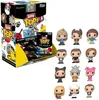 A display box of Funko Bitty Pop! Friends vinyl figures, with individual figures shown to the right. Produktbild-Vorschau
