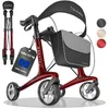 ELONEO Carbon Rollator faltbar und leicht mit Sitz, Produktbild-Vorschau 1