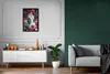 MuchoWow® MuchoWow® Gerahmtes Poster Kuh - Zeichnung - Rot Produktbild-Vorschau 7