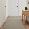 The Living Store Teppichläufer Sisal-Optik Silbern 80x300 Produktbild-Vorschau 1