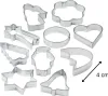 Set di 10 tagliabiscotti Zenker, tagliabiscotti con diversi Anteprima dell’immagine prodotto 12