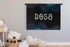 MuchoWow® Wandteppich Wandbehang Rosa - Pastell - Mädchen Produktbild-Vorschau 3