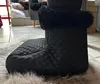Chancelière Chauffe-pieds Tissu piqué Noir Peau d'agneau Voir les images du produit 6