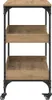 vidaXL Chariot de cuisine Chêne Artisan 60 x 41 x 80,5 cm Voir les images du produit 7