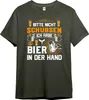 PAULGOS Herren T-Shirt "Bitte nicht schubsen, ich habe Bier Produktbild-Vorschau 1