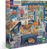 eeBoo Puzzle Blue Kitchen – kartonové puzzle pro dospělé, Náhled obrázku produktu 1