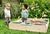 MUDDY BUDDY® Sandkasten "Beach Rebel" natur - salbeigrün Produktbild-Vorschau 4
