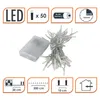 Lichterkette mit 50 LED in warm weiß - 500 cm - Weihnachts Produktbild-Vorschau 2