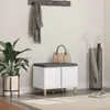 vidaXL Flurbank, wit, 60 x 38 x 46 cm, materiaal: houtvezel Productafbeelding-voorbeeld 2