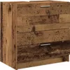vidaXL Badezimmerschrank Altholz 59 x 37 x 59 cm Produktbild-Vorschau 1