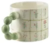 Naria Kubek 350 ml, 9x14x8 cm, bloemenmotief Productafbeelding-voorbeeld 2