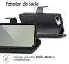imoshion Luxe Bookcase pour Apple iPhone 17e / 16e - Noir Voir les images du produit 4