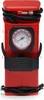 A red and black portable air compressor with a pressure gauge. Náhled obrázku produktu