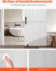 SucceBuy Porte coulissante style grange avec système de Voir les images du produit 4