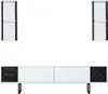 Skye Decor, Black Line - White, Black, TV-Schränke, Weiß, Produktbild-Vorschau 6