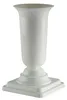 Grabvase Kunststoff - weiss - H40 cm - Grabschmuck - Produktbild-Vorschau 1