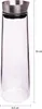 Krumble Glaskaraffe - 1 Liter - 1000 ml - Wasserflasche aus Produktbild-Vorschau 3