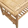 vidaXL Table d'appoint 45x45x45 cm bambou Voir les images du produit 5