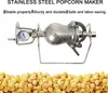 Machine à pop-corn - Marmite à pop-corn manuelle - Acier Voir les images du produit 9