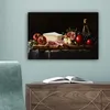 Wanddeko 30x20 cm - Stilleben - Trinktafel, Leinwand Bilder Produktbild-Vorschau 4