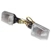 Blinker Set 2 Stück klar universal 12V schwarz für Motorrad Produktbild-Vorschau 1