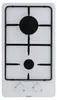 Domino 2 fuochi a gas 30cm bianco Glem GT32WH Anteprima dell’immagine prodotto 1
