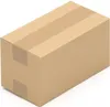 A single cardboard box with tape. Produktbild-Vorschau