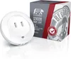 A white Bearware sensor night light with USB ports is shown next to its packaging. Produktbild-Vorschau
