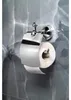 Gedy NEVIS toiletrolhouder met deksel, chroom Productafbeelding-voorbeeld 2